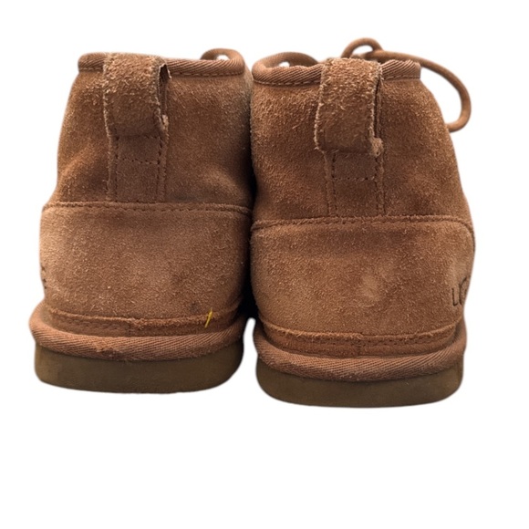 🟤 UGG Neumel Chestnut Suede Boots Men Size 11 - Picture 3 of 6